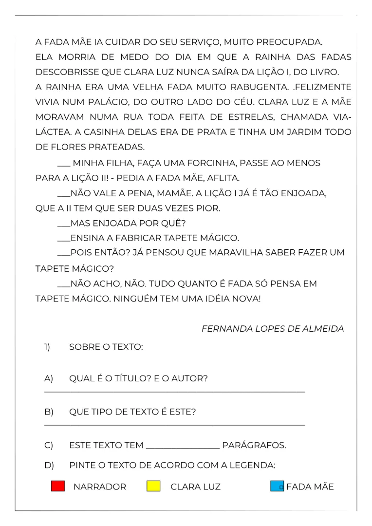 Atividades de Interpretação e Gramática 3º ao 5º ano PDF 118 páginas — imagem 2