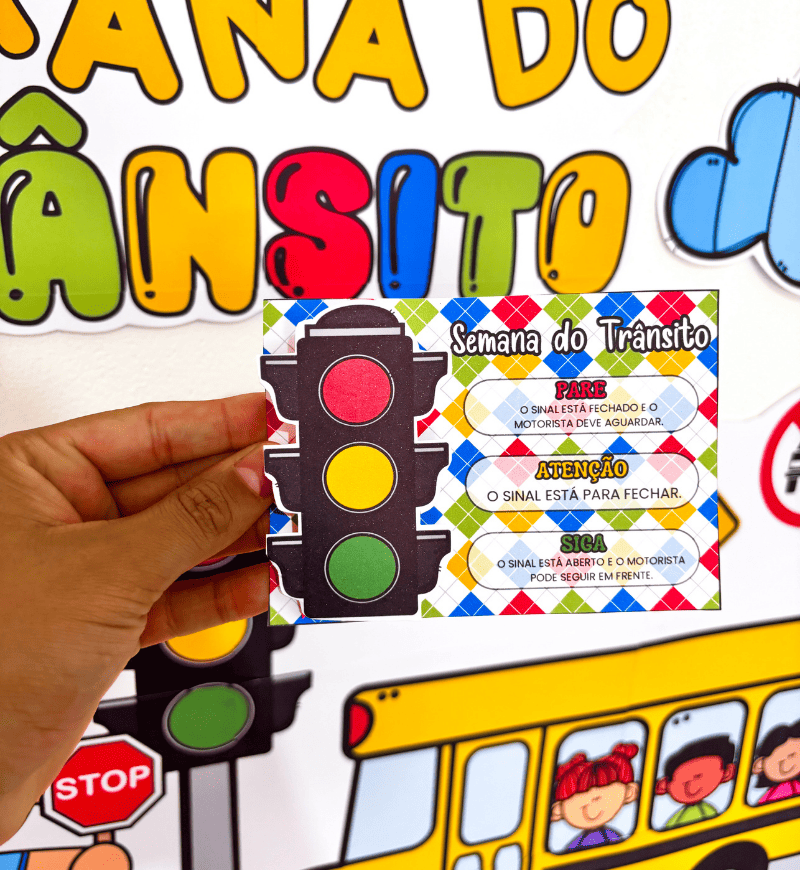 Kit Semana do Trânsito | Arquivo em PDF Educação Infantil — imagem 4
