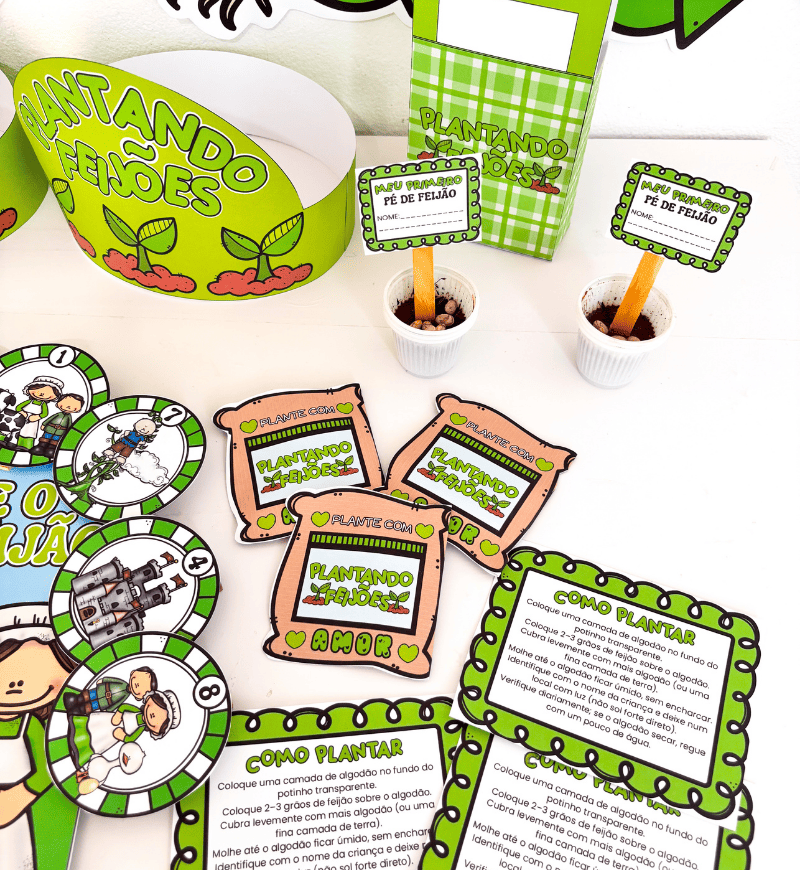 Plantando Feijões | Kit em PDF Educação Infantil — imagem 2