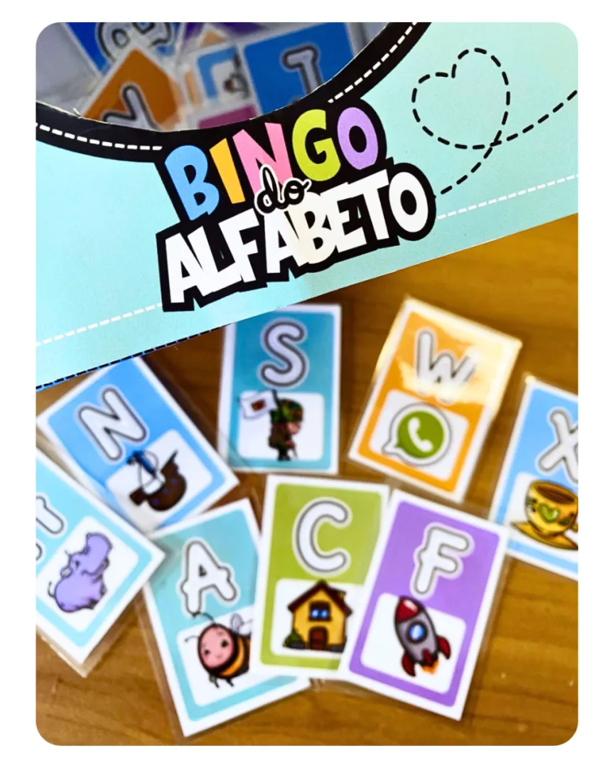 Jogo Bingo do Alfabeto Ilustrado “J de Jesus e J de Jacaré” — imagem 4