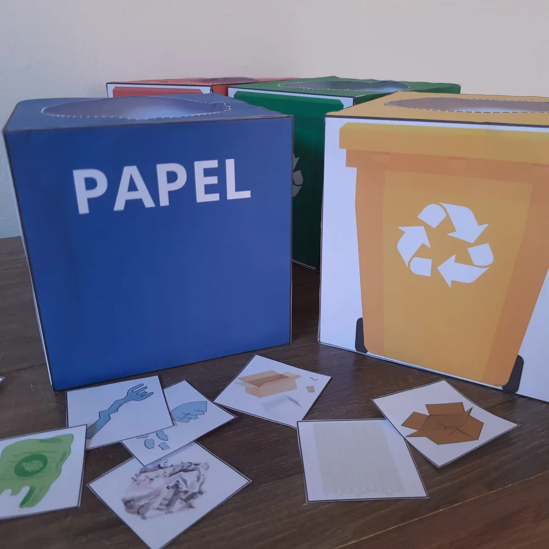 Jogo Cesto Certo - Reciclagem — imagem 2