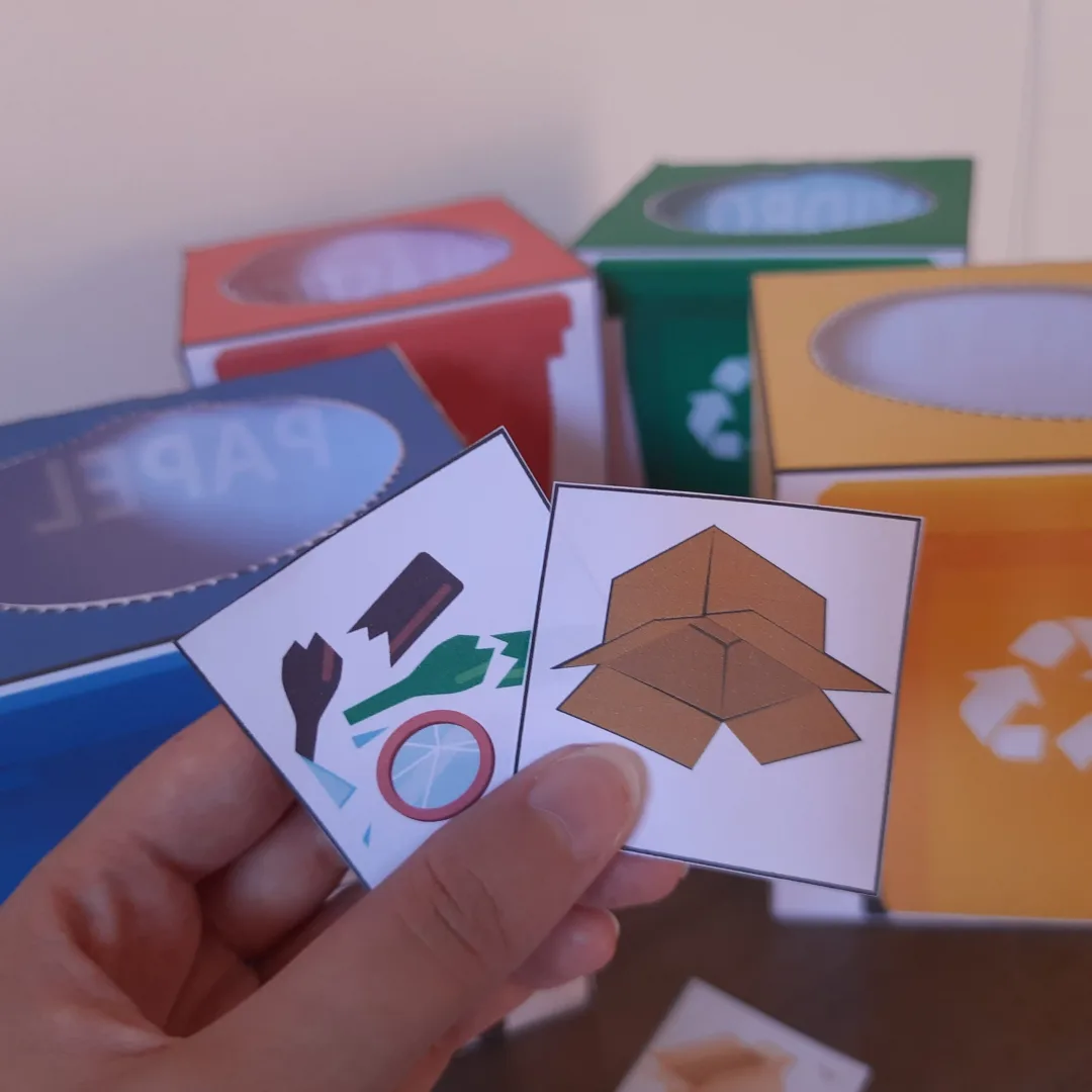 Jogo Cesto Certo - Reciclagem — imagem 3