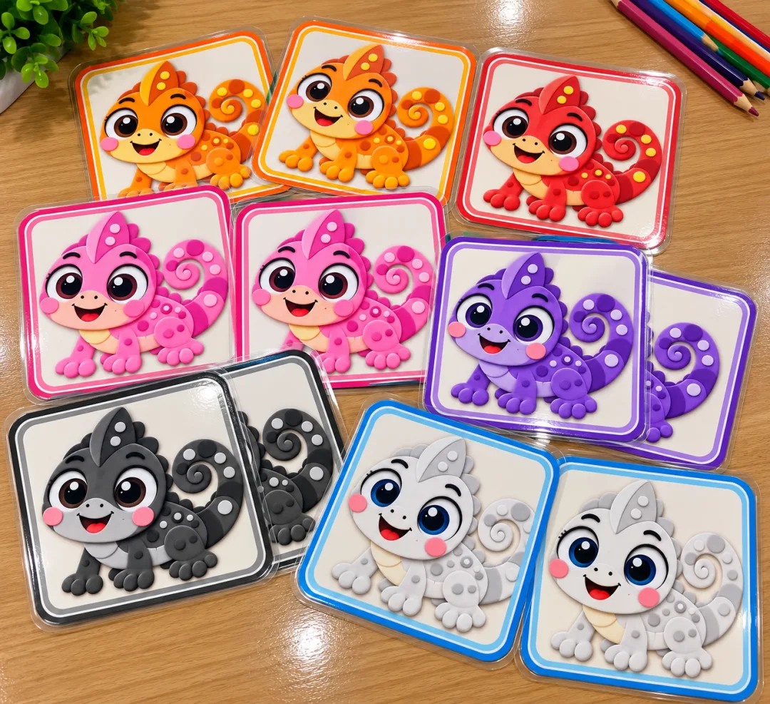 Jogo da Memória Bom Dia, Todas as Cores - Educação Infantil - Arquivo Digital — imagem 3