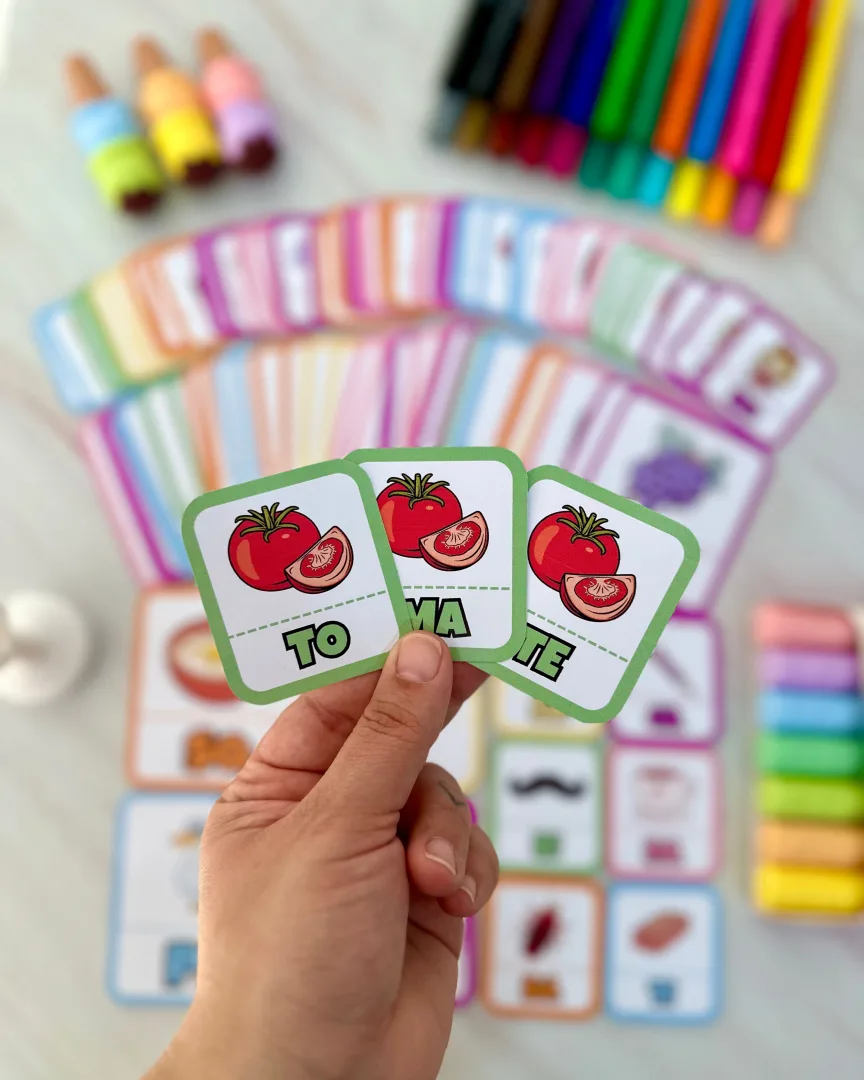 Jogo da Memória das Sílabas — Alfabetização e Educação Especial em PDF — imagem 2