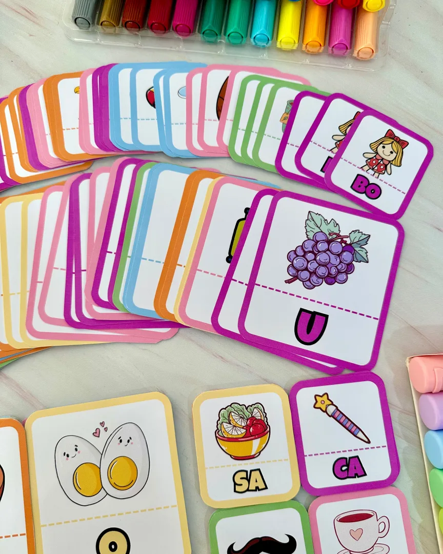 Jogo da Memória das Sílabas — Alfabetização e Educação Especial em PDF — imagem 4