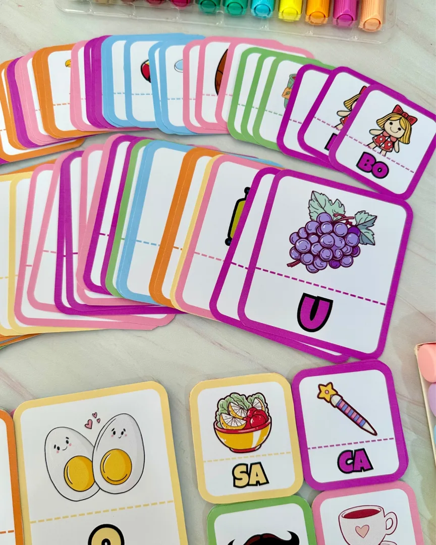 🧠💙 JOGO DA MEMÓRIA DAS SÍLABAS – ALFABETIZAÇÃO LÚDICA E INCLUSIVA — imagem 2