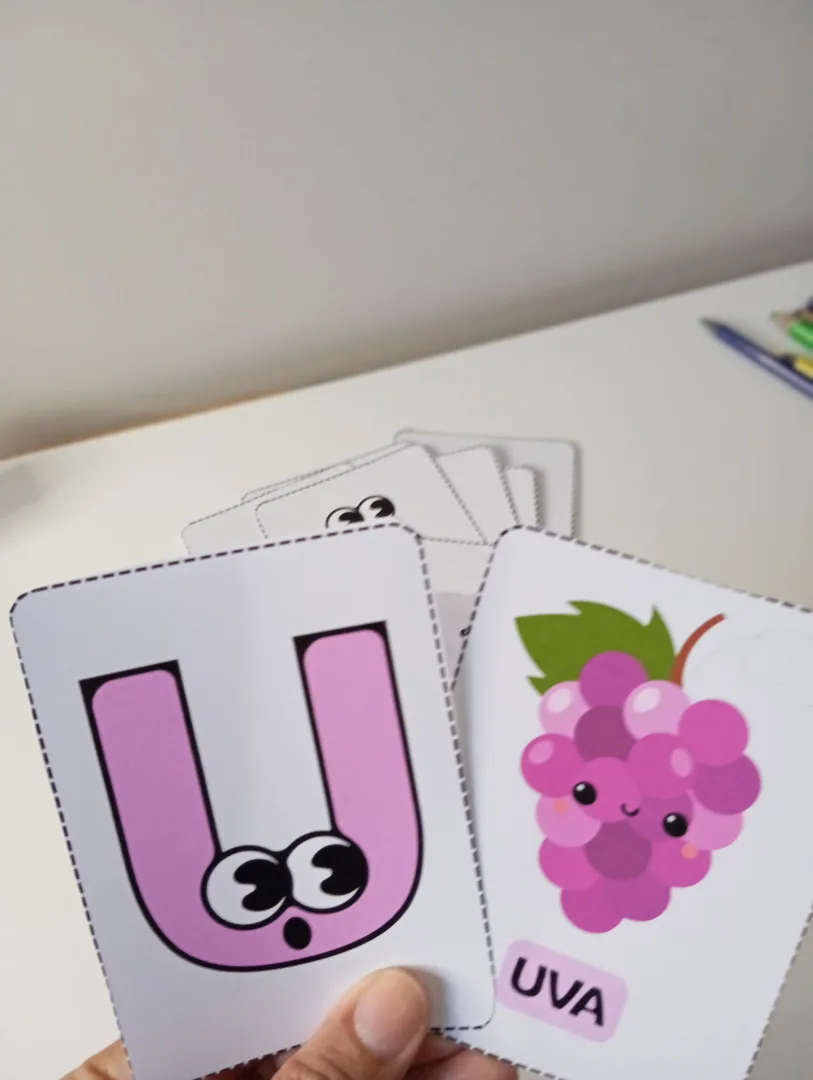 Jogo da Memória das Vogais - Educação Infantil - PDF — imagem 4