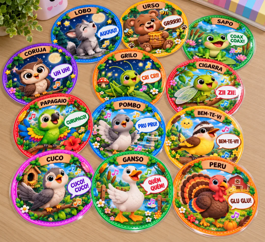 Imitando os Animais - Jogo da Memória dos Animais - Educação Infantil - Arquivo Digital — imagem 2