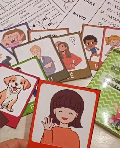 JOGO DA MEMÓRIA DOS ENCONTROS VOCÁLICOS — imagem 2