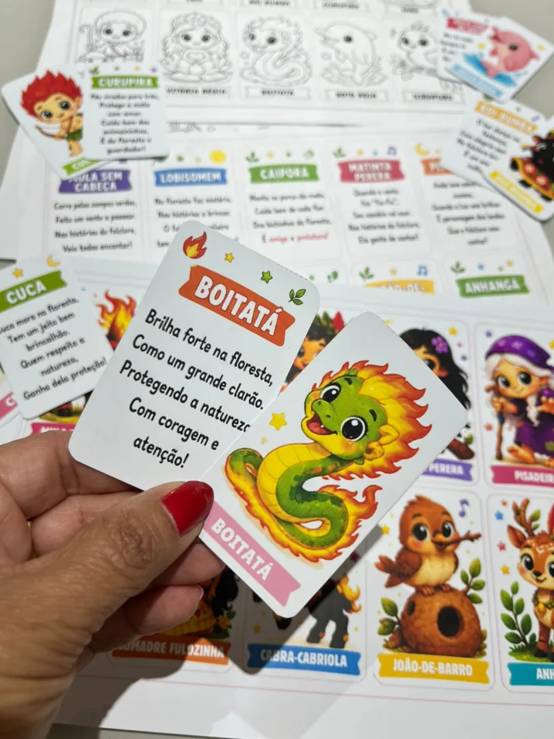 Jogo da Memória e Cards do Folclore Brasileiro — imagem 2