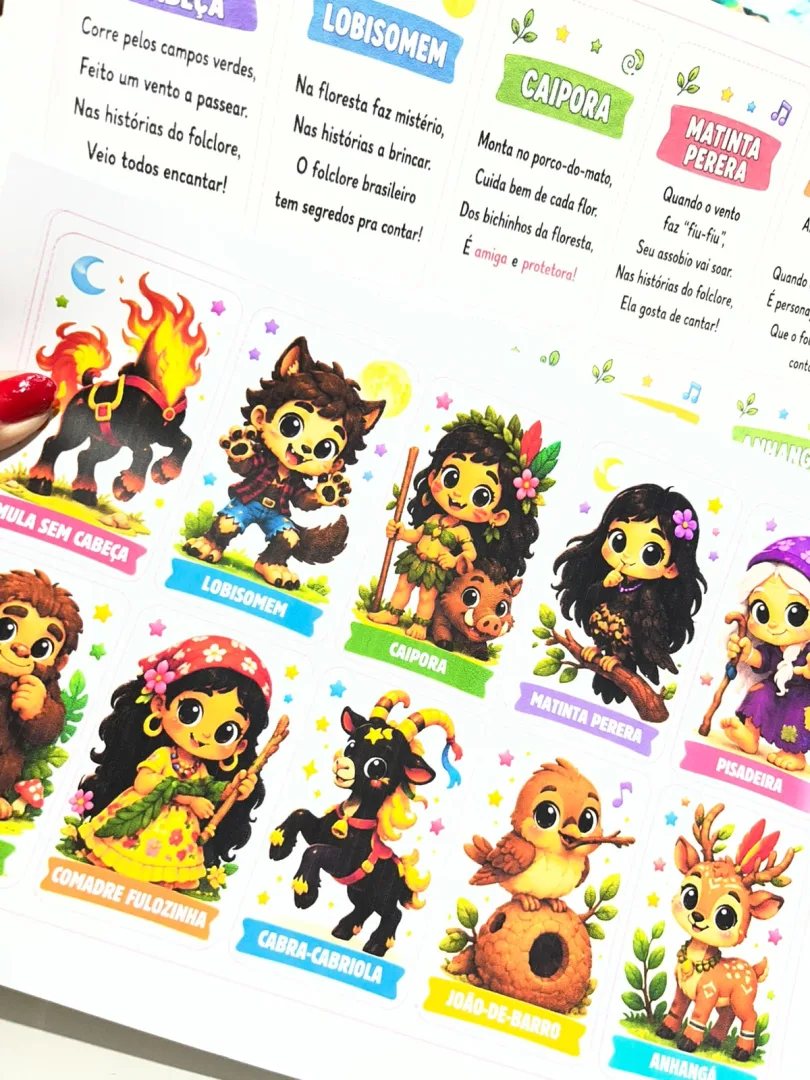 Jogo da Memória e Cards do Folclore Brasileiro — imagem 4
