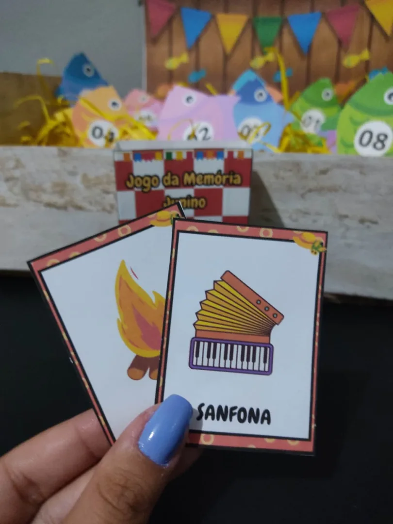 JOGO DA MEMÓRIA  - FESTA JUNINA — imagem 2