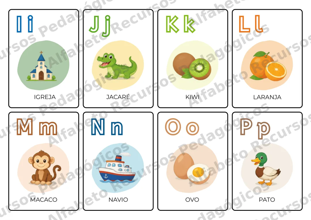🌈 JOGO DAS ASSOCIAÇÕES — LETRAS , IMAGENS & PLANO DE AULA COMPLETO — imagem 3