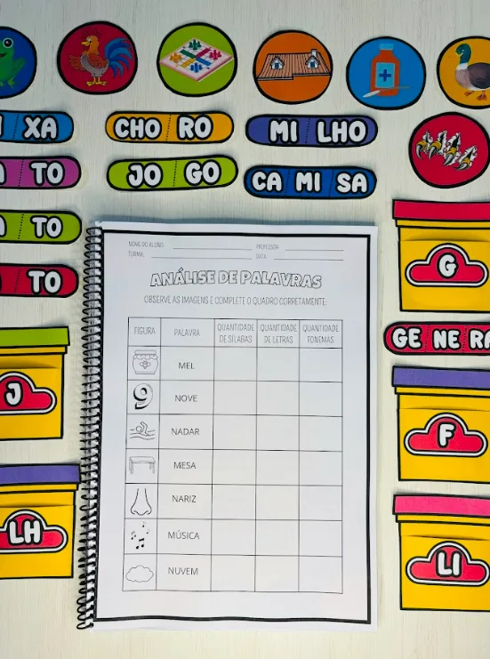 Jogo das Massinhas + Caderno de Atividades Ortografia e Fonemas — imagem 2
