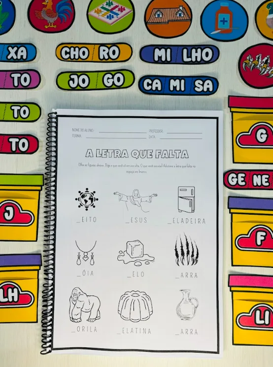 Jogo das Massinhas + Caderno de Atividades Ortografia e Fonemas — imagem 4