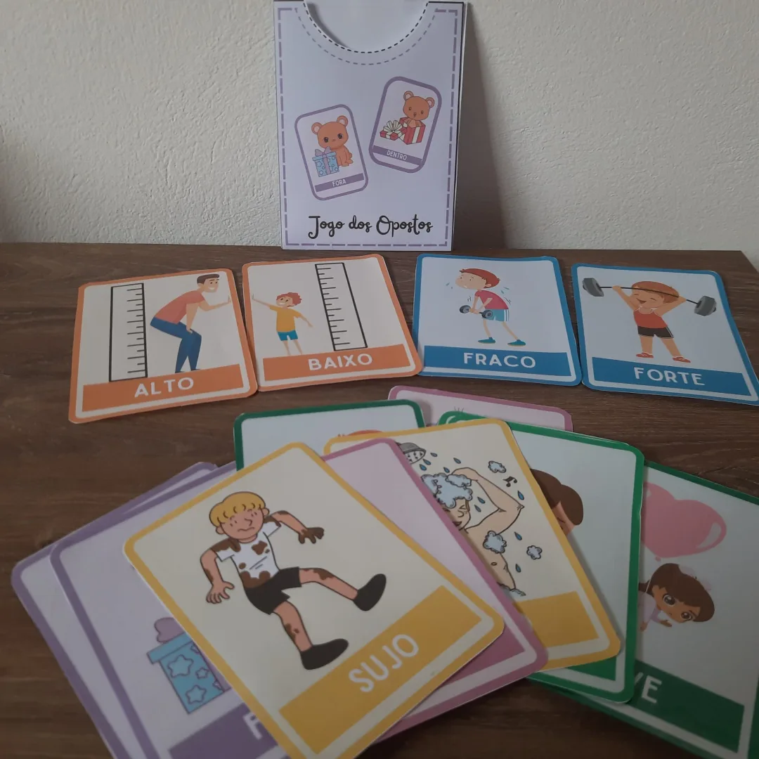 Jogo dos Opostos em PDF Educação Infantil  — imagem 2