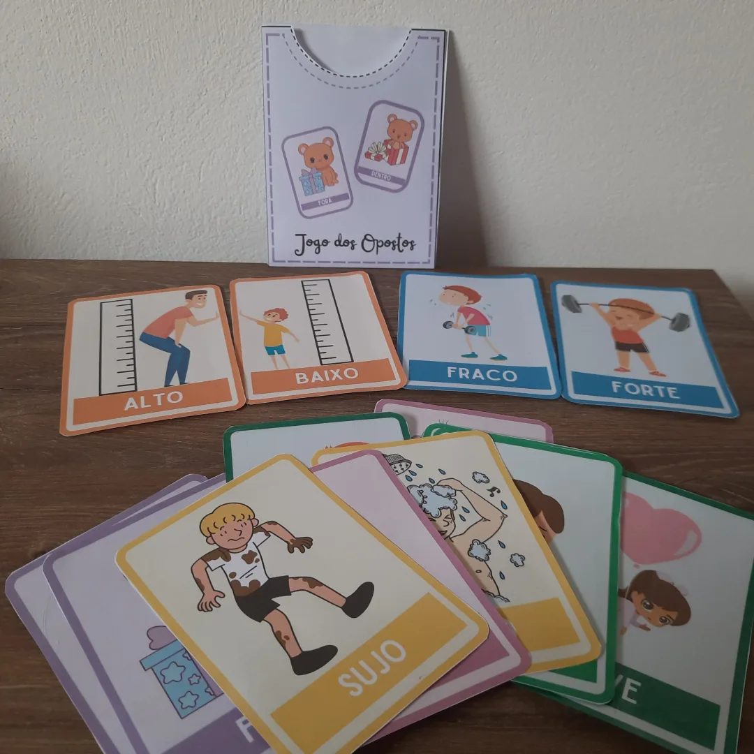 Jogo dos Opostos em PDF Educação Infantil  — imagem 6