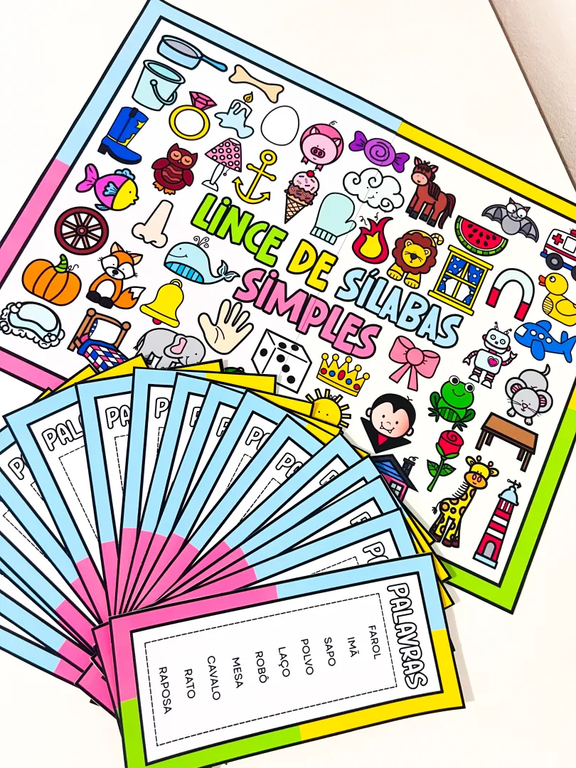 Jogo Lince de Palavras para Educação Infantil e Ensino Fundamental — imagem 3