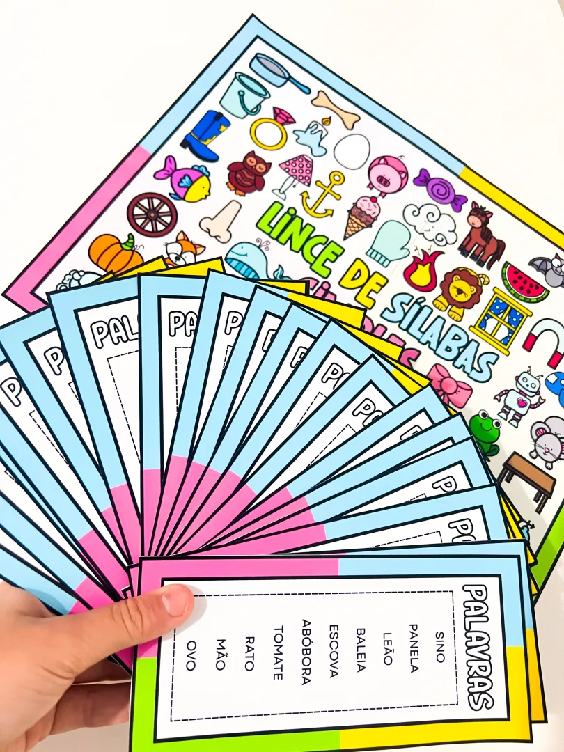 Jogo Lince de Palavras para Educação Infantil e Ensino Fundamental — imagem 4