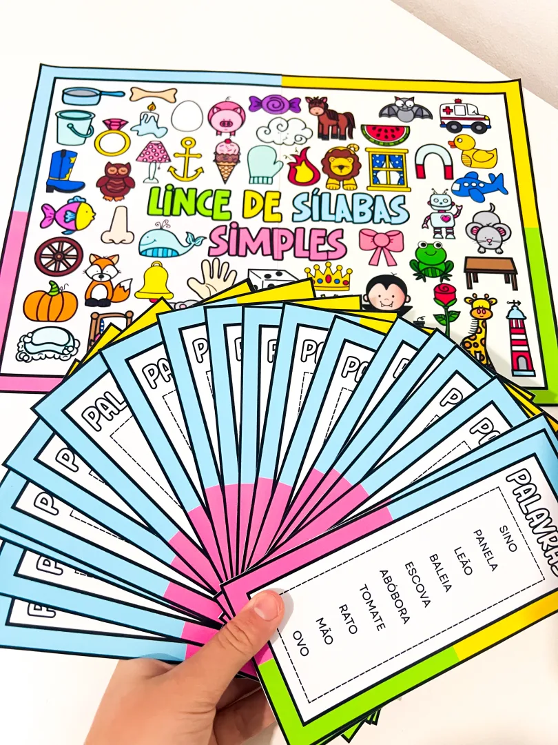 Jogo Lince de Palavras para Educação Infantil e Ensino Fundamental — imagem 5
