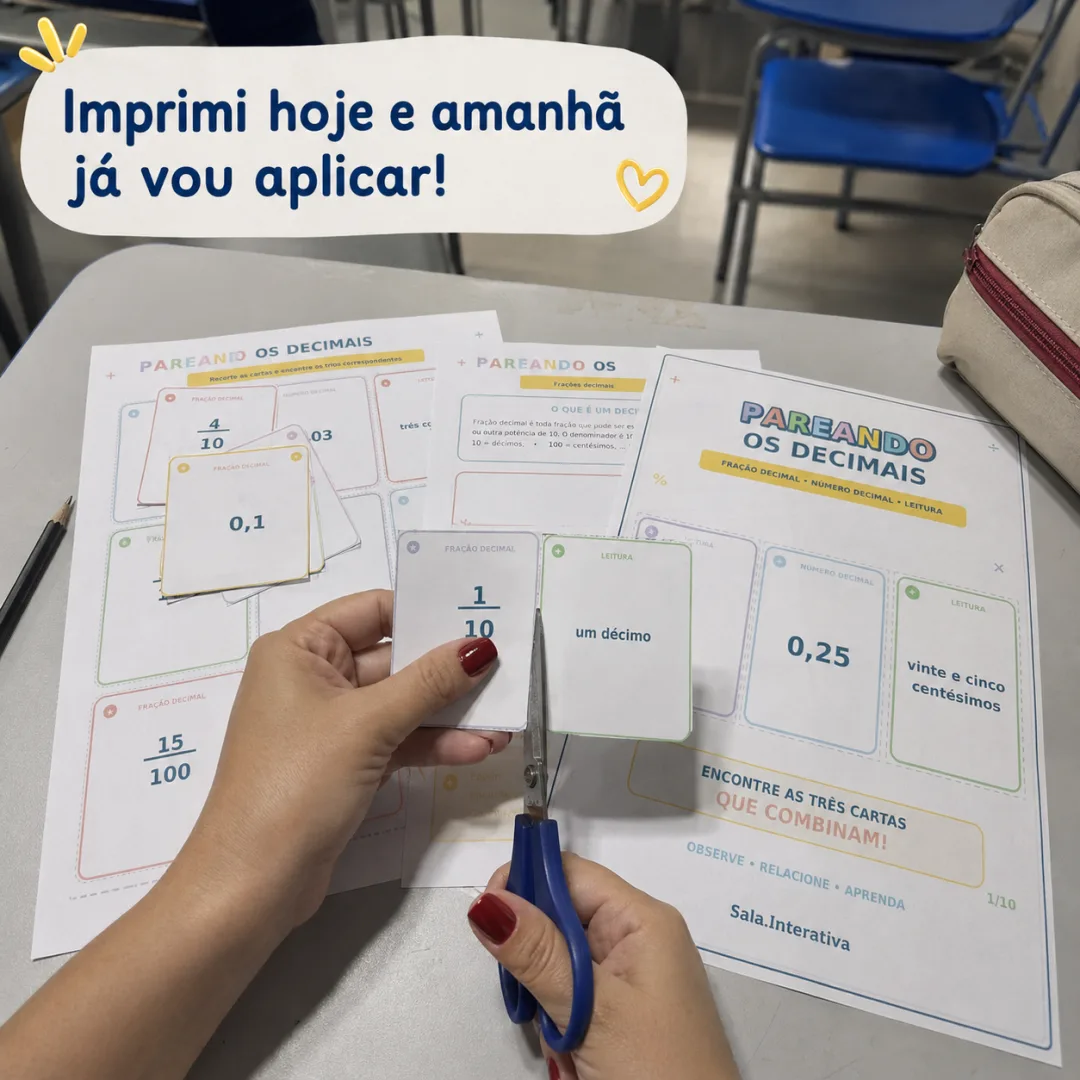 Jogo Pareando os Decimais  — imagem 2