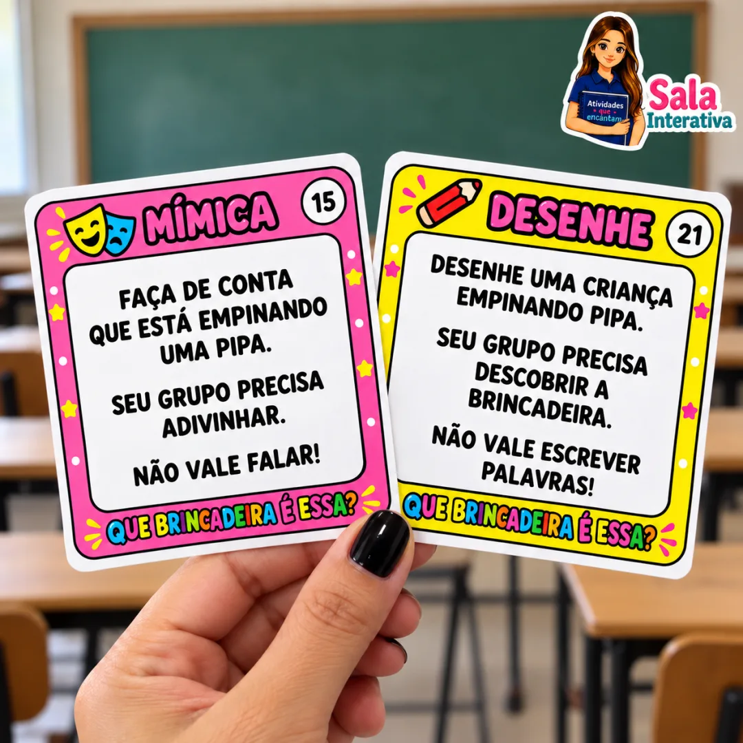 Jogo Pedagógico- Que brincadeira é essa? PDF- 1º ao 5º ano — imagem 2