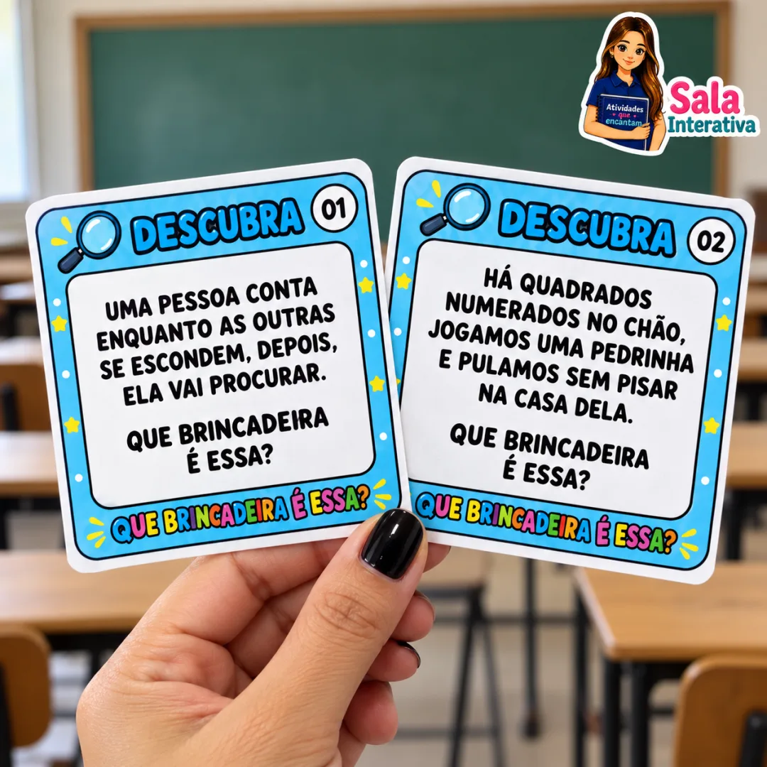 Jogo Pedagógico- Que brincadeira é essa? PDF- 1º ao 5º ano — imagem 3