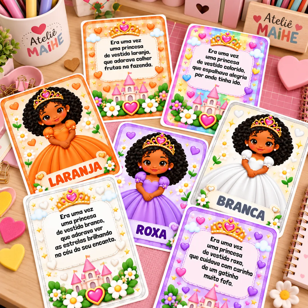 Jogo Quem disse essa frase? Vamos descobrir qual princesa está falando? - Educação Infantil - Arquivo Digital — imagem 3
