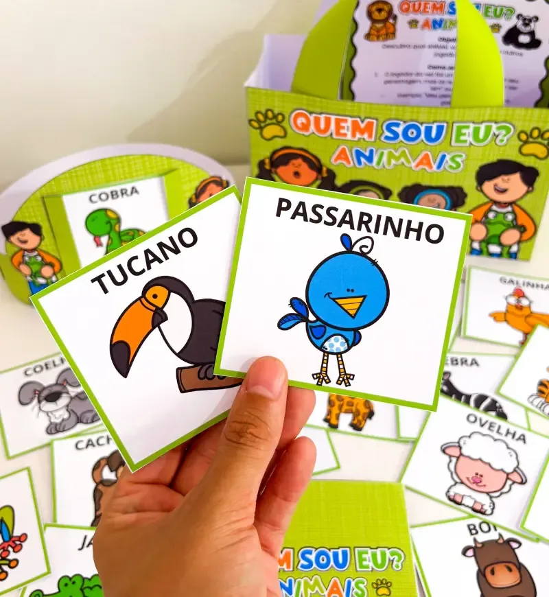 Jogo Quem Sou EU? (Animais) — imagem 3