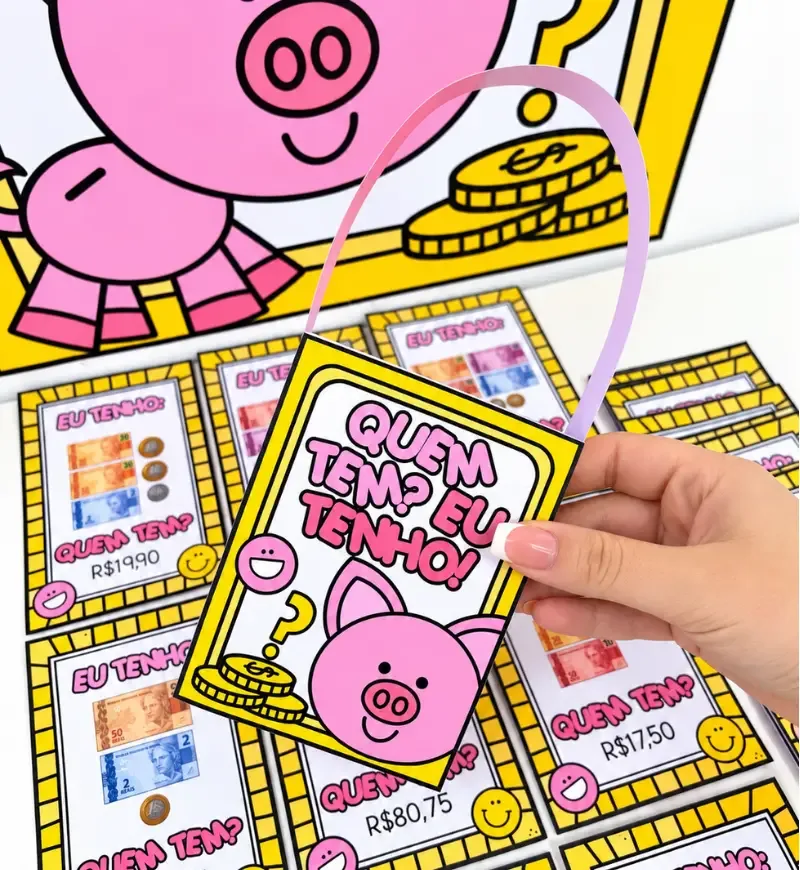 Jogo Quem Tem? Eu Tenho! | Sistema monetário — imagem 4
