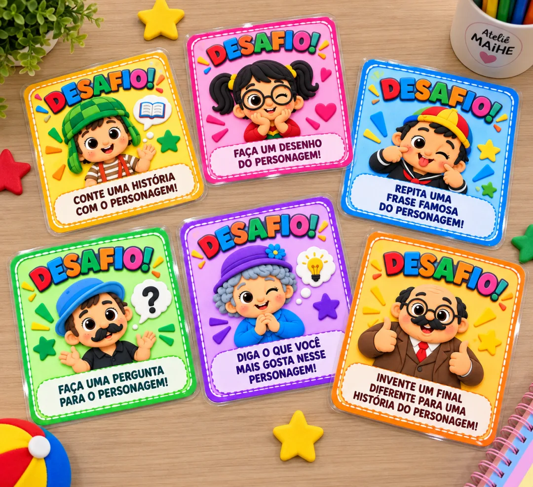 Jogo Roleta Dos Personagens — Turma Do Chaves - Educação Infantil - Arquivo Digital — imagem 3