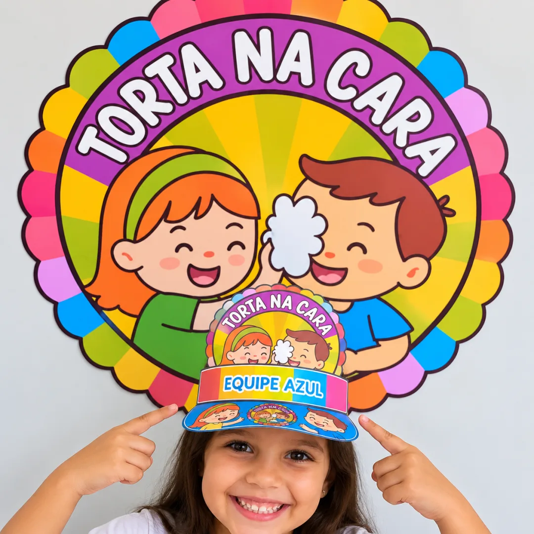 Jogo Torta na Cara para Educação Infantil e Anos Inciais em PDF — imagem 2