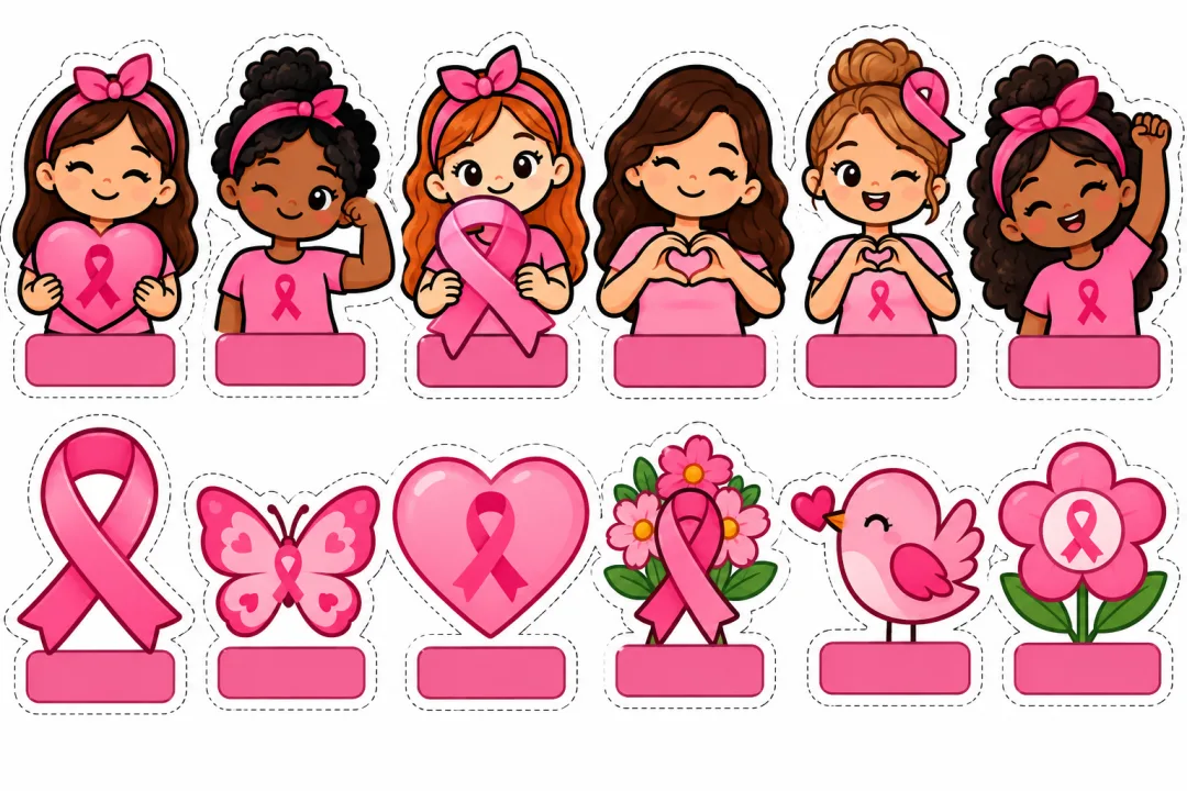 Jogo Trilha Outubro Rosa - Educação Infantil - PDF — imagem 5