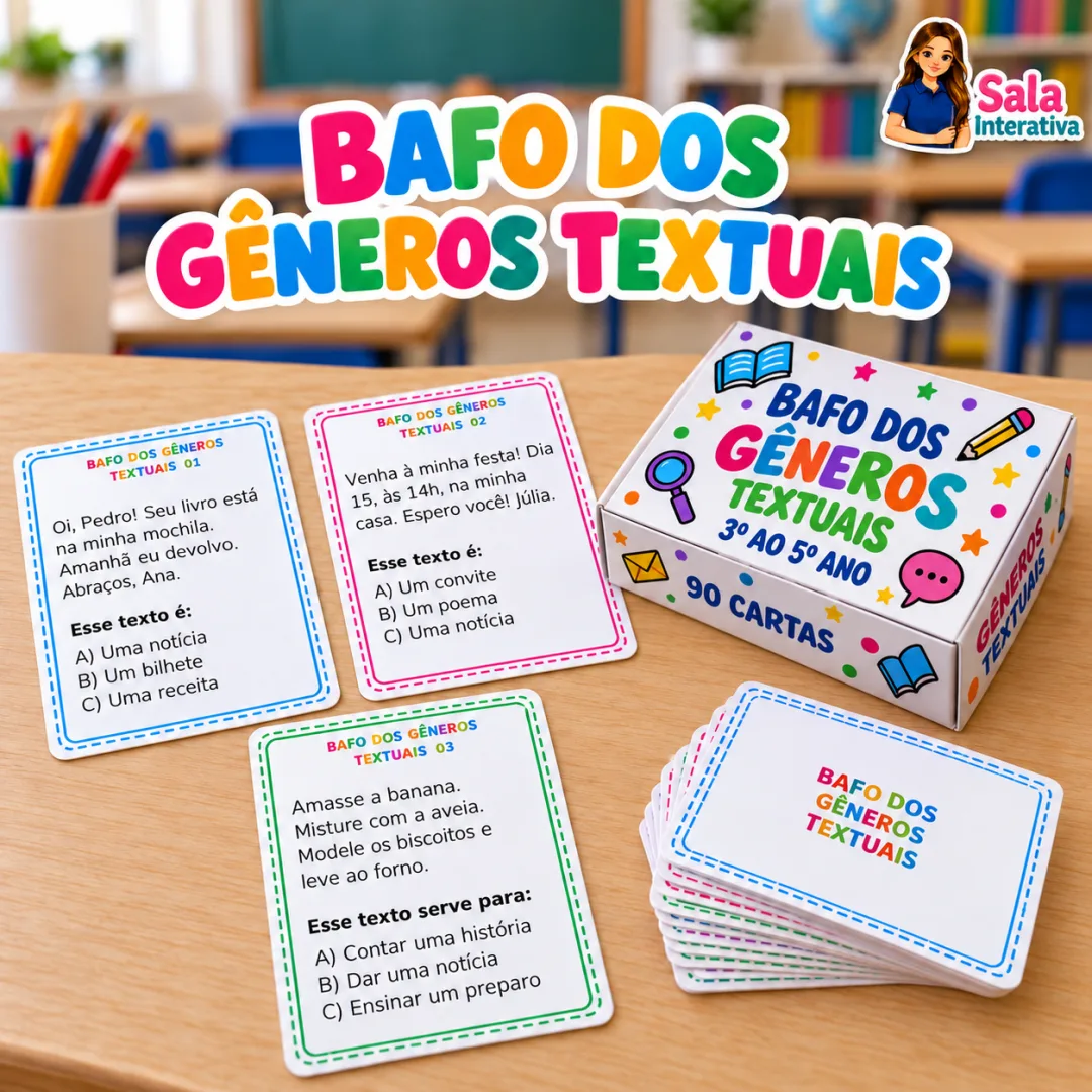 Bafo dos Gêneros Textuais - 3º ao 5º ano -PDF — imagem 4