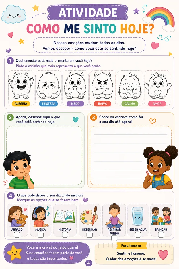 Joguinho de Emoção - Educação Infantil - PDF — imagem 2