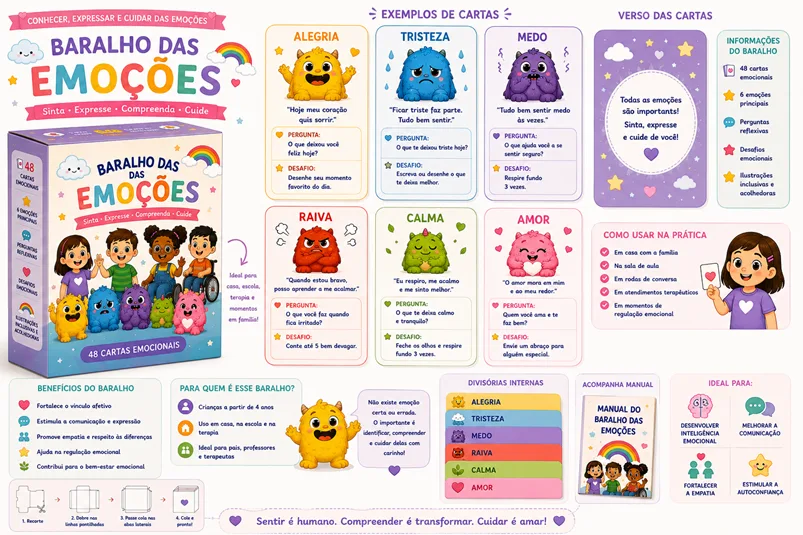 Joguinho de Emoção - Educação Infantil - PDF — imagem 3