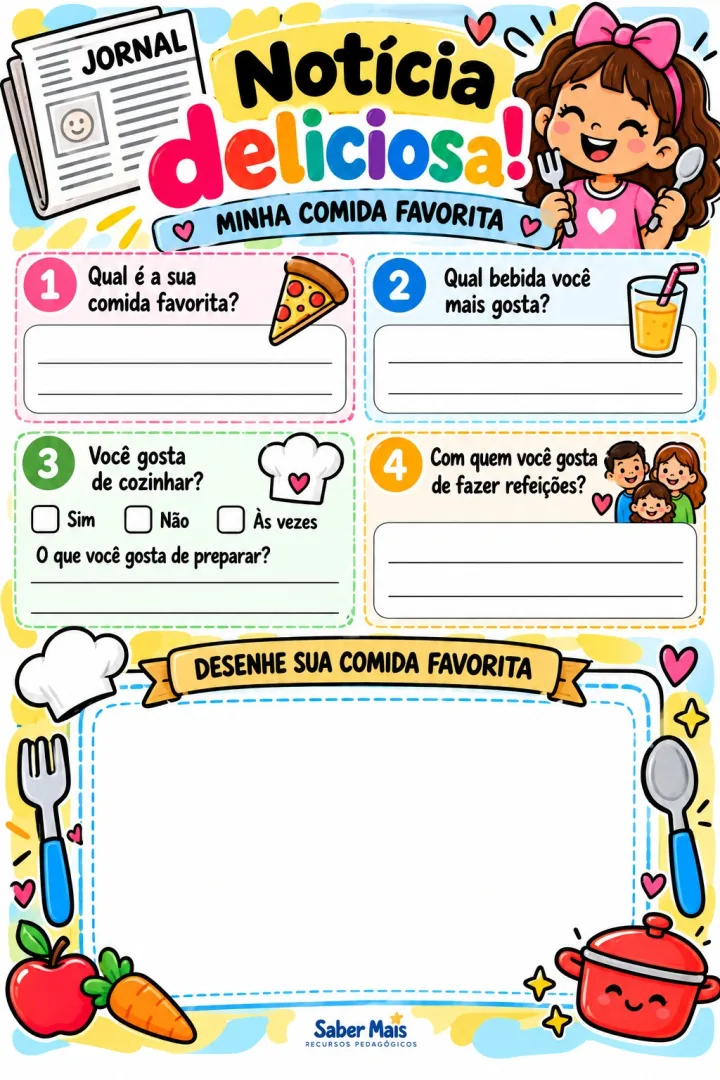 Jornal Dia das Crianças em PDF Ensino Fundamental — imagem 3