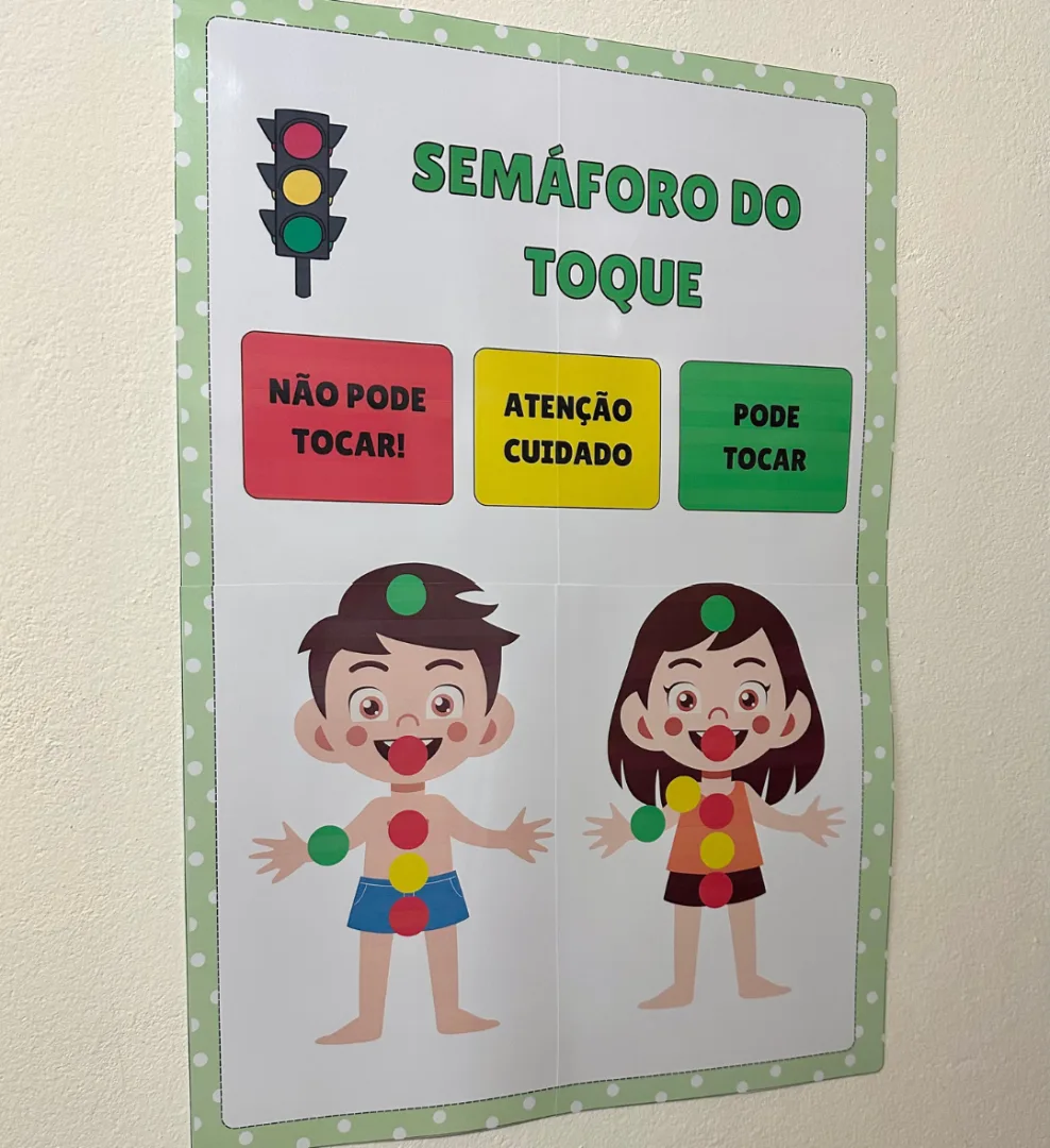 Kit 18 de Maio (Semáforo do Toque + Luva Musical) — imagem 2