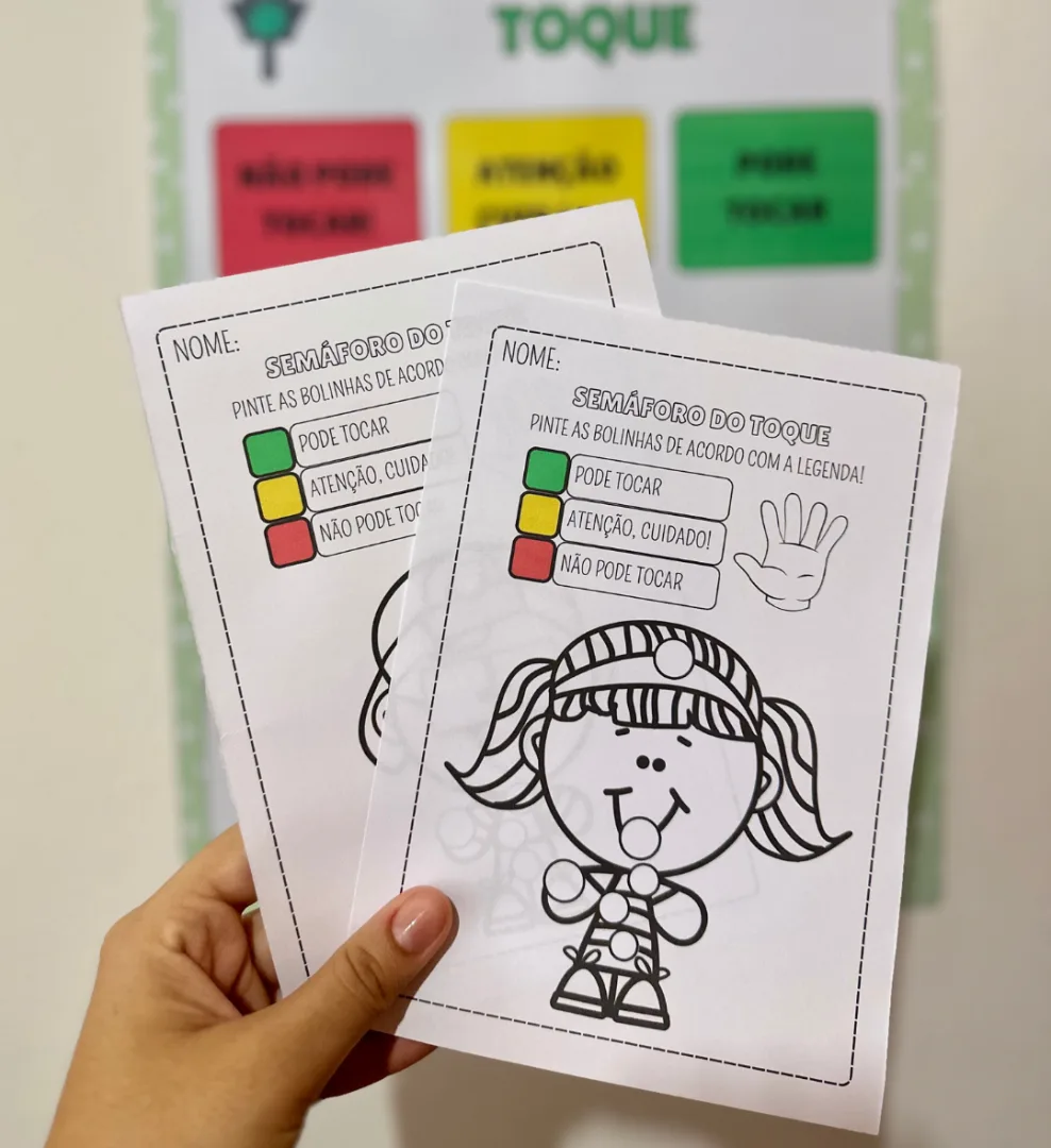Kit 18 de Maio (Semáforo do Toque + Luva Musical) — imagem 3