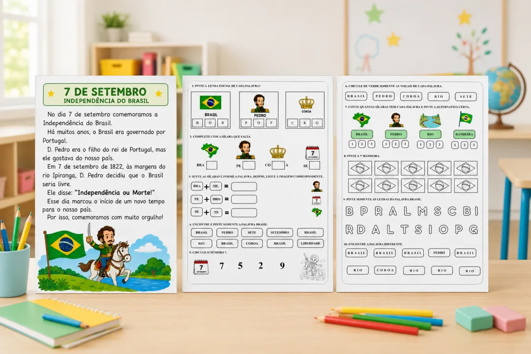 Kit 7 de Setembro – Independência do Brasil — imagem 3