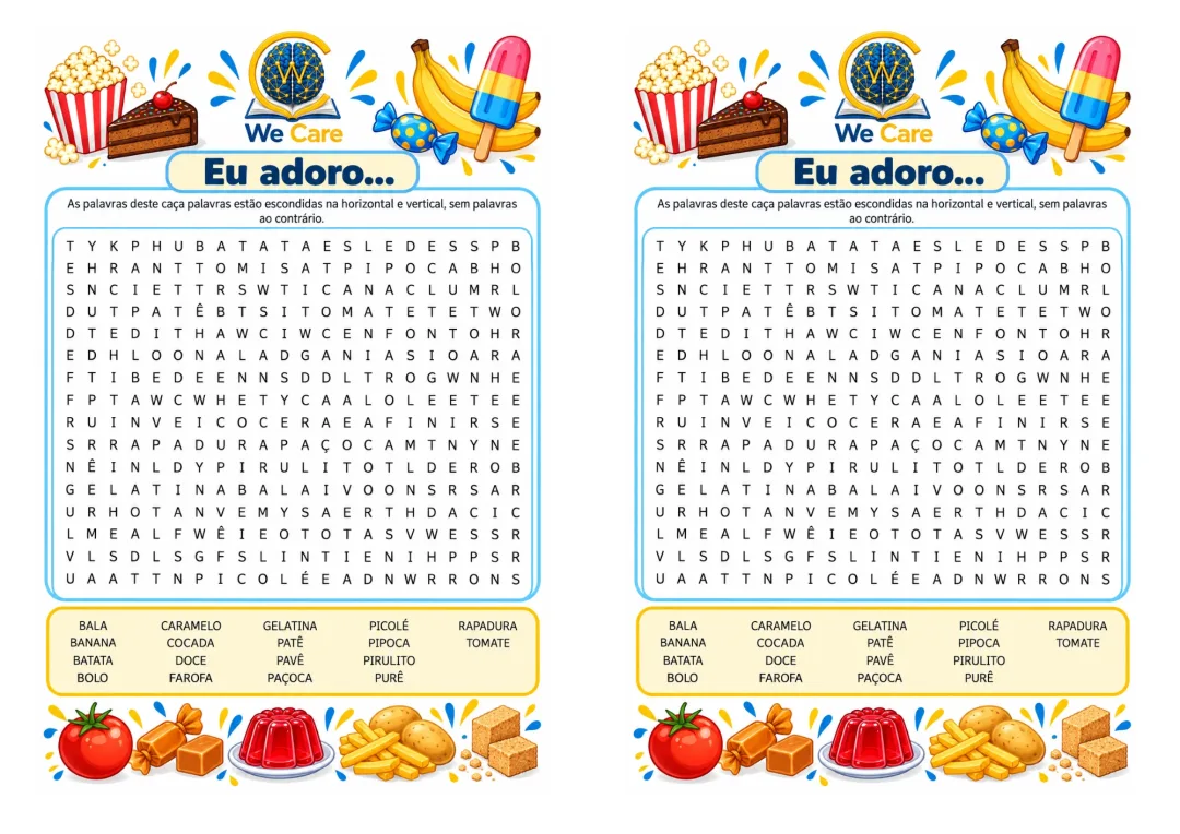 Kit 9 Caça-Palavras Temáticos – 2º e 3º Anos 4 Versões para Imprimir — imagem 4