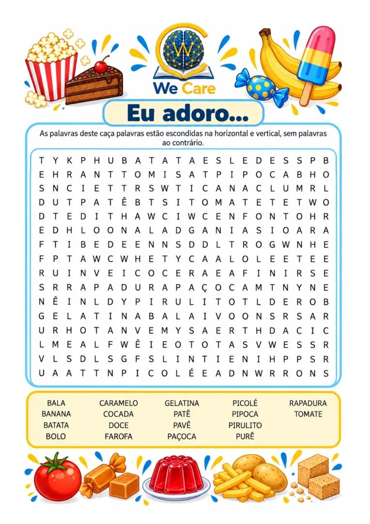 Kit 9 Caça-Palavras Temáticos – 2º e 3º Anos 4 Versões para Imprimir — imagem 5