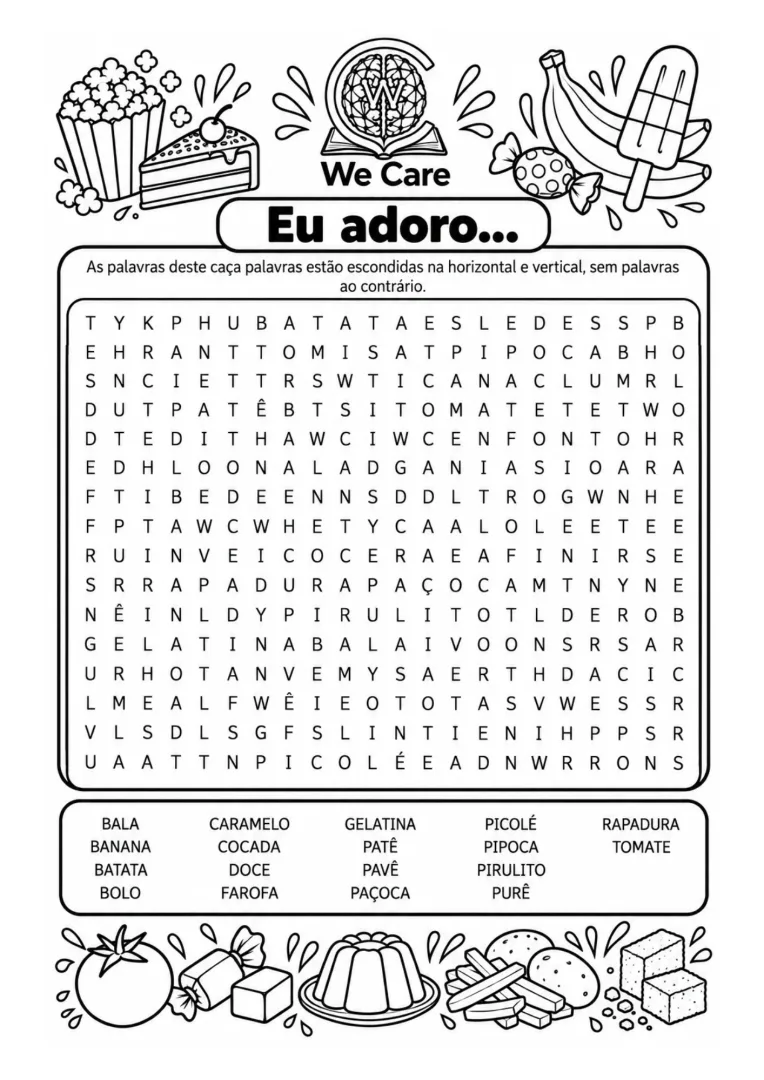 Kit 9 Caça-Palavras Temáticos – 2º e 3º Anos 4 Versões para Imprimir — imagem 3