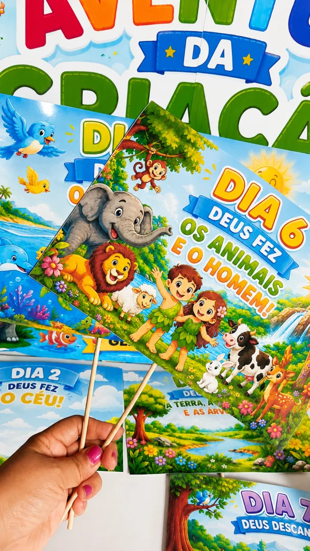 KIT A GRANDE AVENTURA DA CRIAÇÃO - PDF — imagem 3
