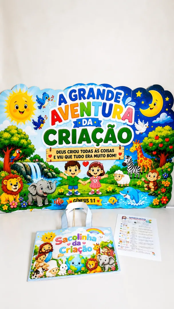 KIT A GRANDE AVENTURA DA CRIAÇÃO - PDF — imagem 4