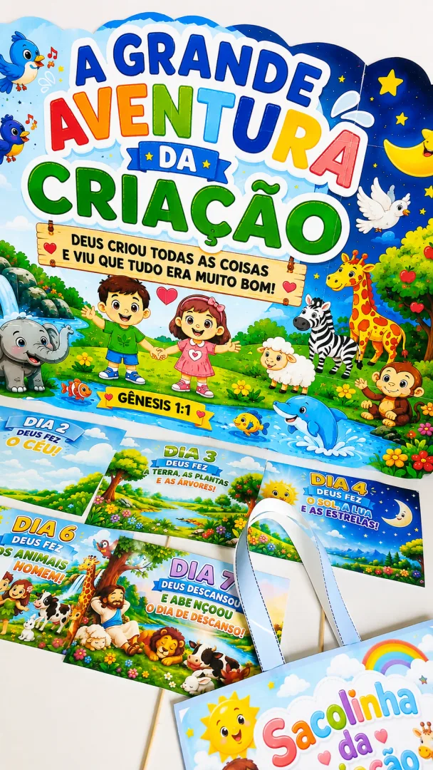 KIT A GRANDE AVENTURA DA CRIAÇÃO - PDF — imagem 5