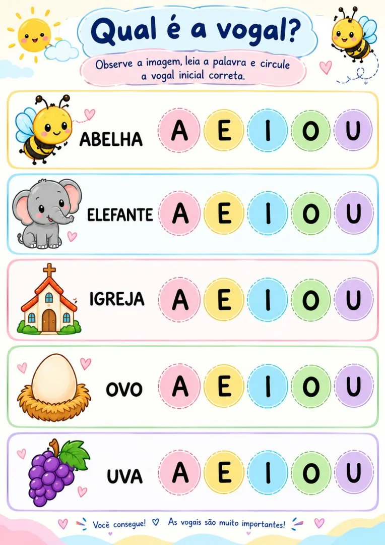Kit - A Viagem das Vogais em PDF — imagem 6