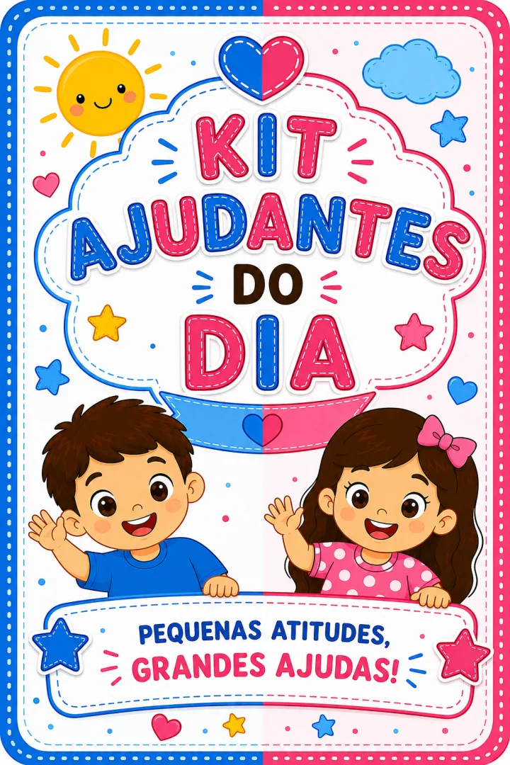 Kit Ajudante do Dia - Educação Infantil - PDF — imagem 2