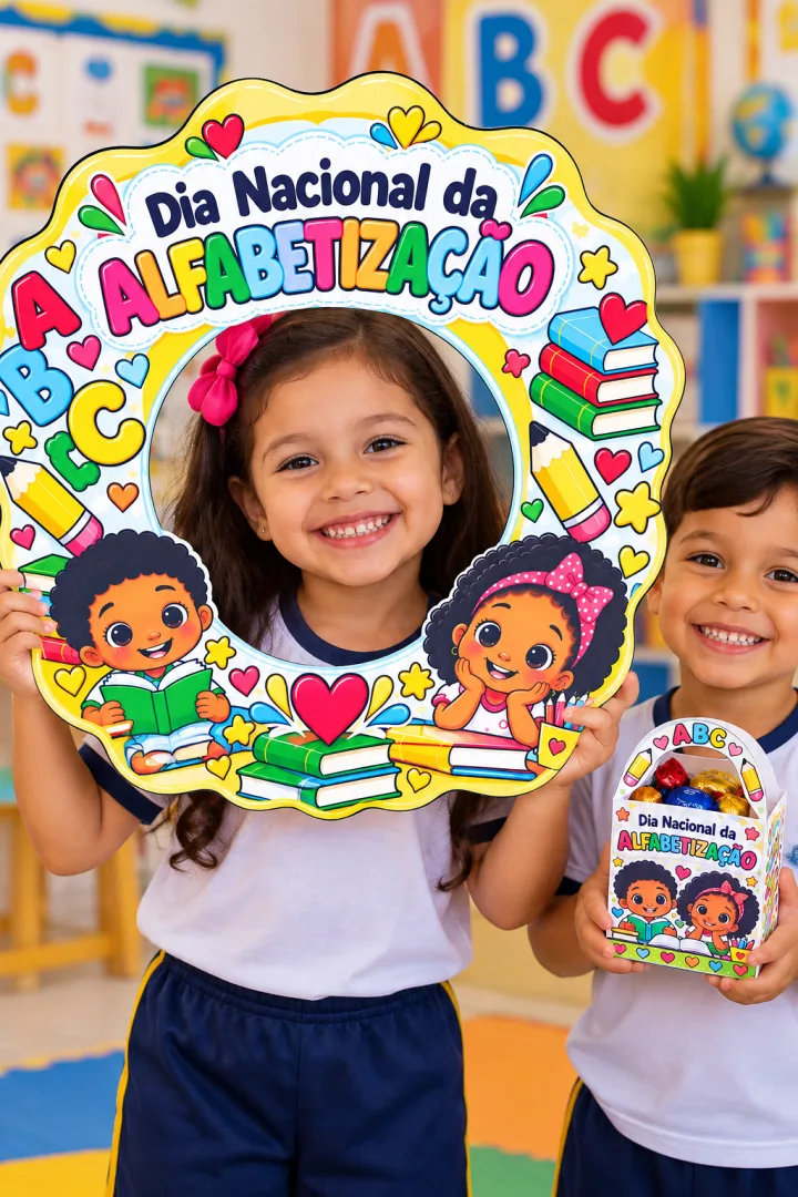 Kit Alfabetização Escolar Painel e Lembrancinha PDF — imagem 4