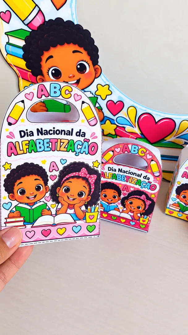 Kit Alfabetização Escolar Painel e Lembrancinha PDF — imagem 6